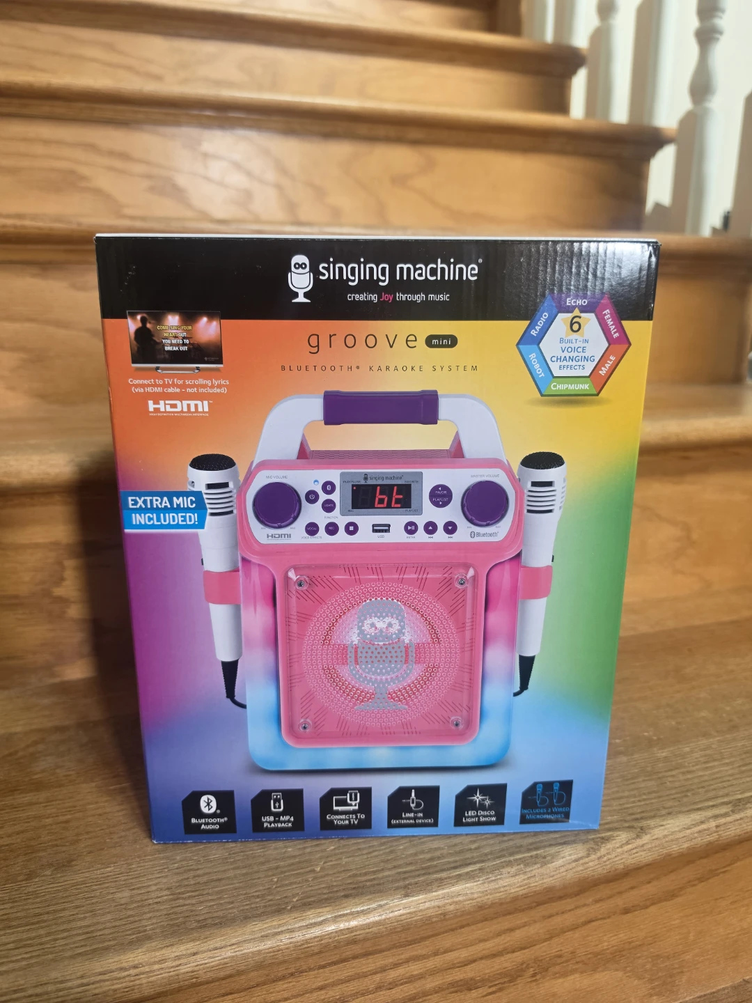 Singing Machine Groove Mini Karaoke System