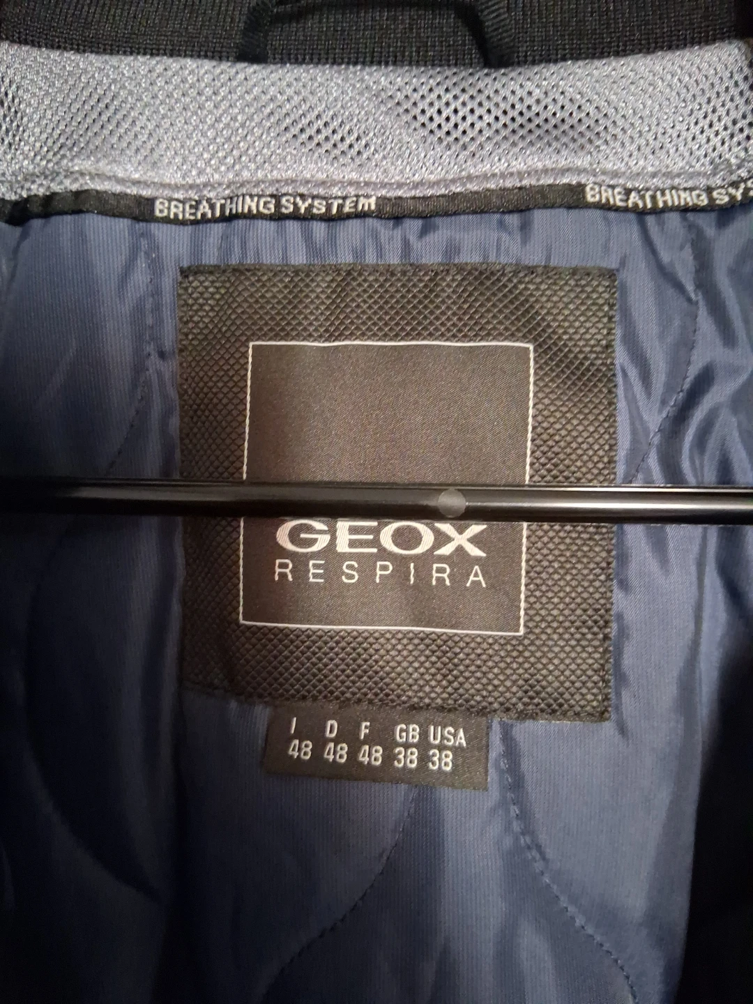 Geox Respira Navy Blue Bomber Jkt - photo 4