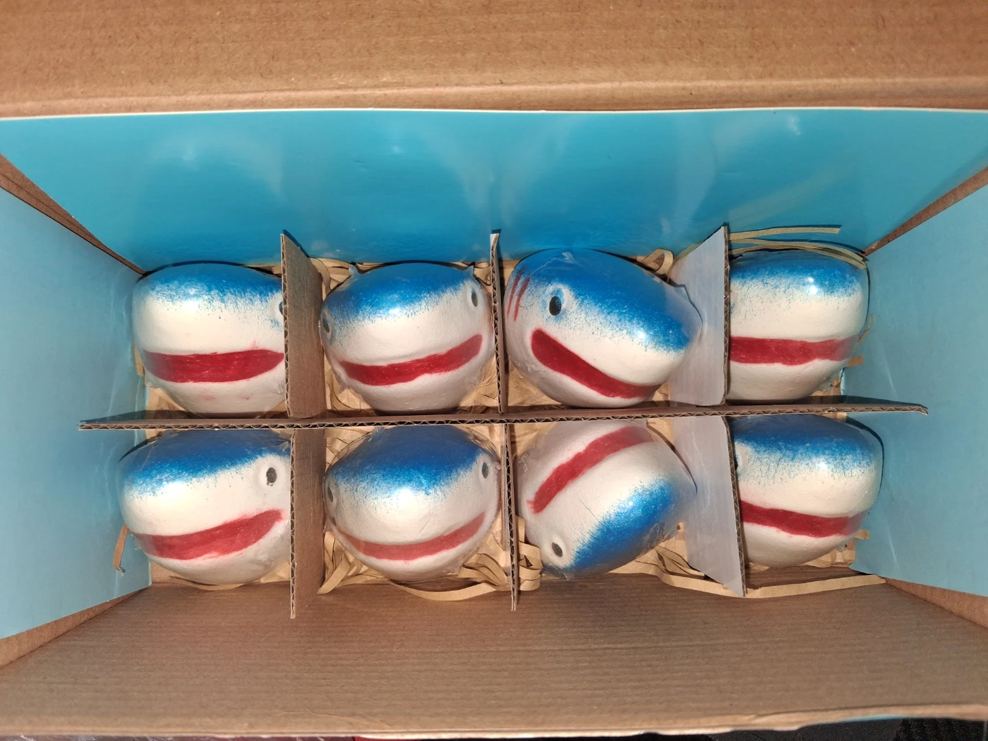8 Shark Bath Bombs