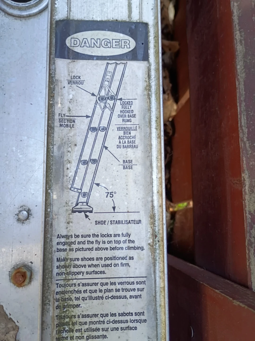 Werner Aluminum Extension Ladder - photo 2