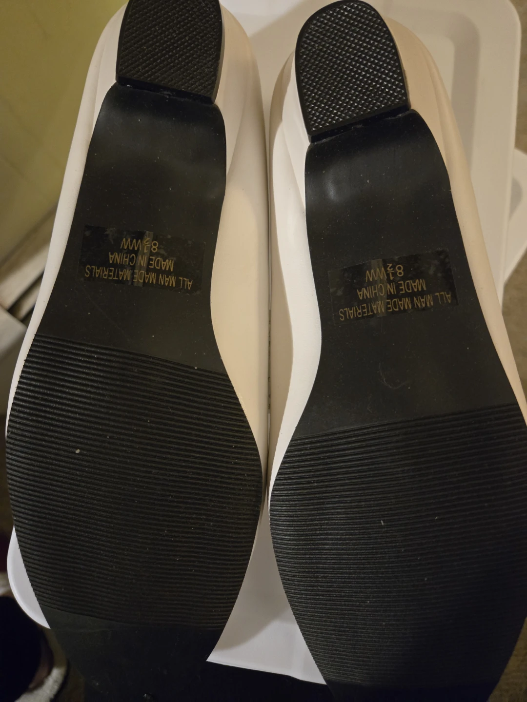 Angel Steps White Pumps Size 8.5 WW - photo 2