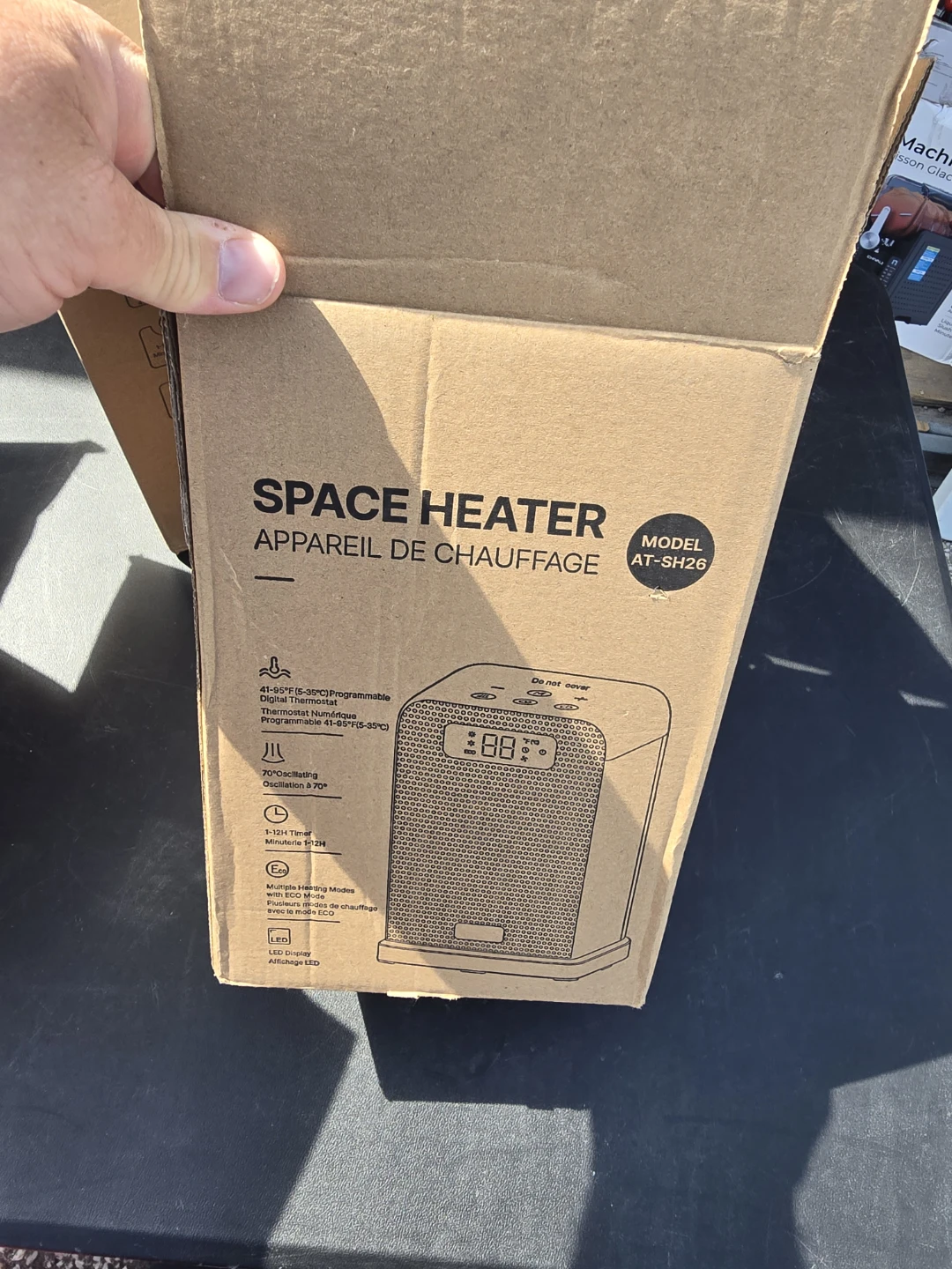 Morento Space Heater Model AT-SH26 - photo 3