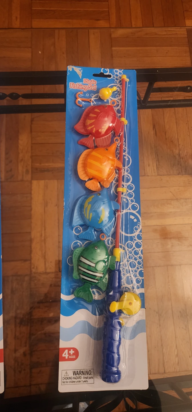 Plastic Fishing Set Toy