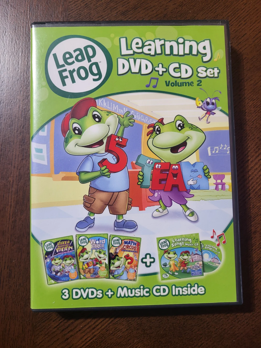 LeapFrog Learning DVD + CD Set Volume 2
