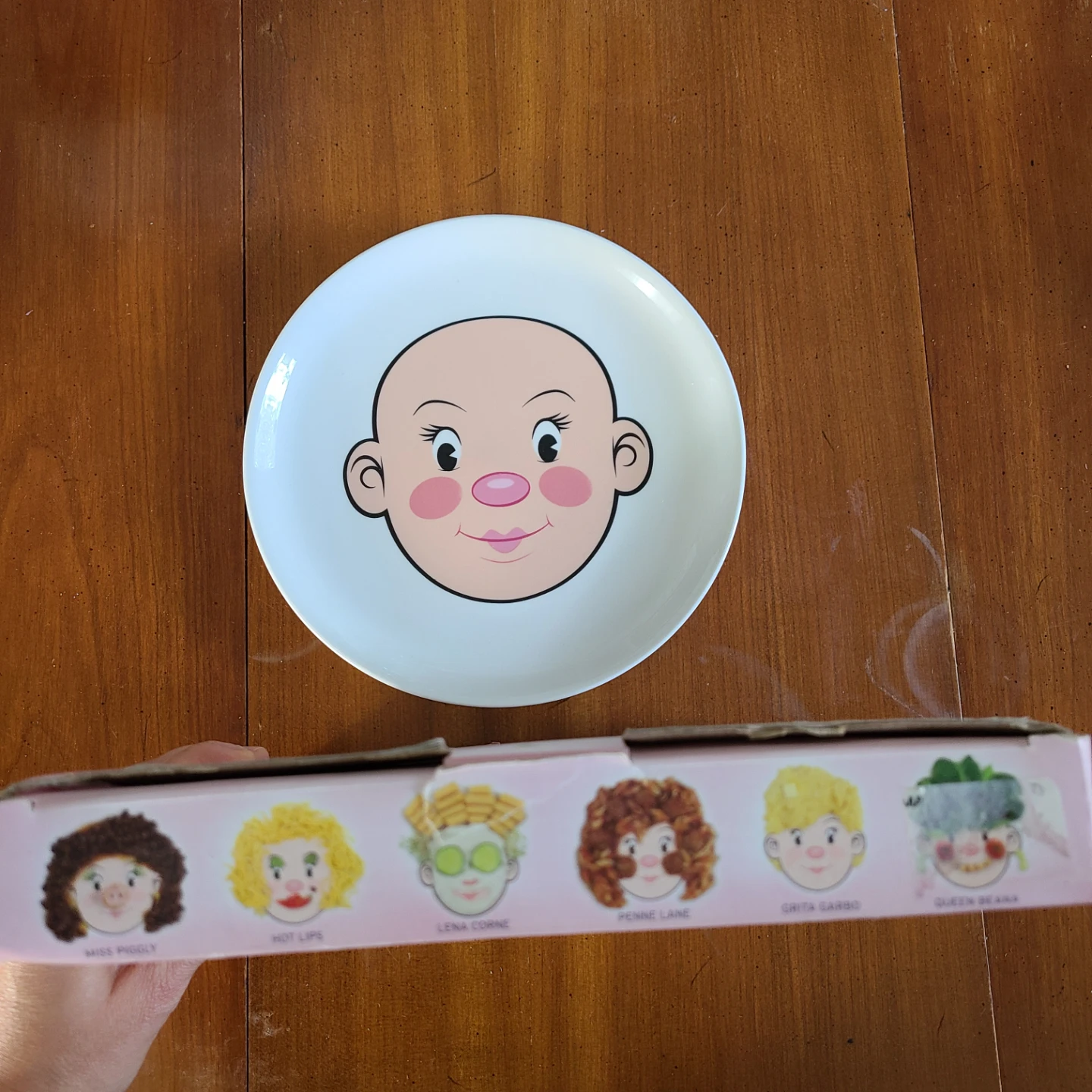 Fred Ms Food Face Dinner Plate - photo 4