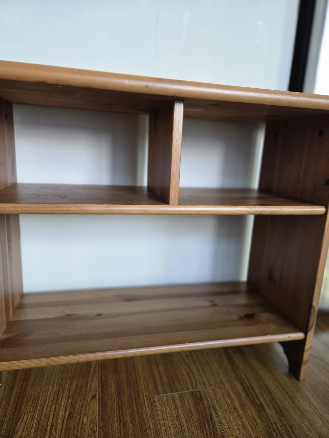 Wooden Low Bookshelf - photo 4