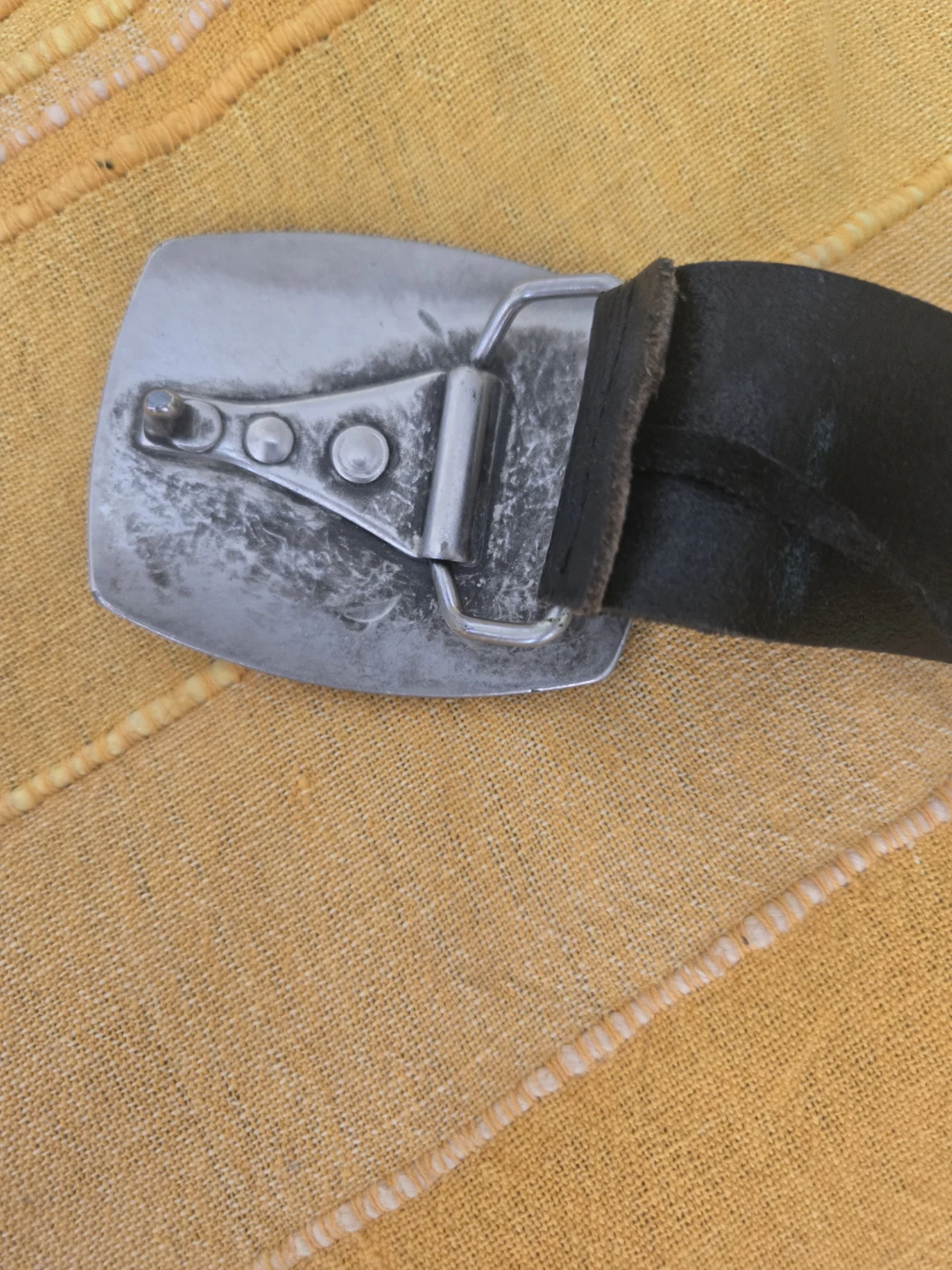 ALDO Leather Belt & Buckle - photo 3