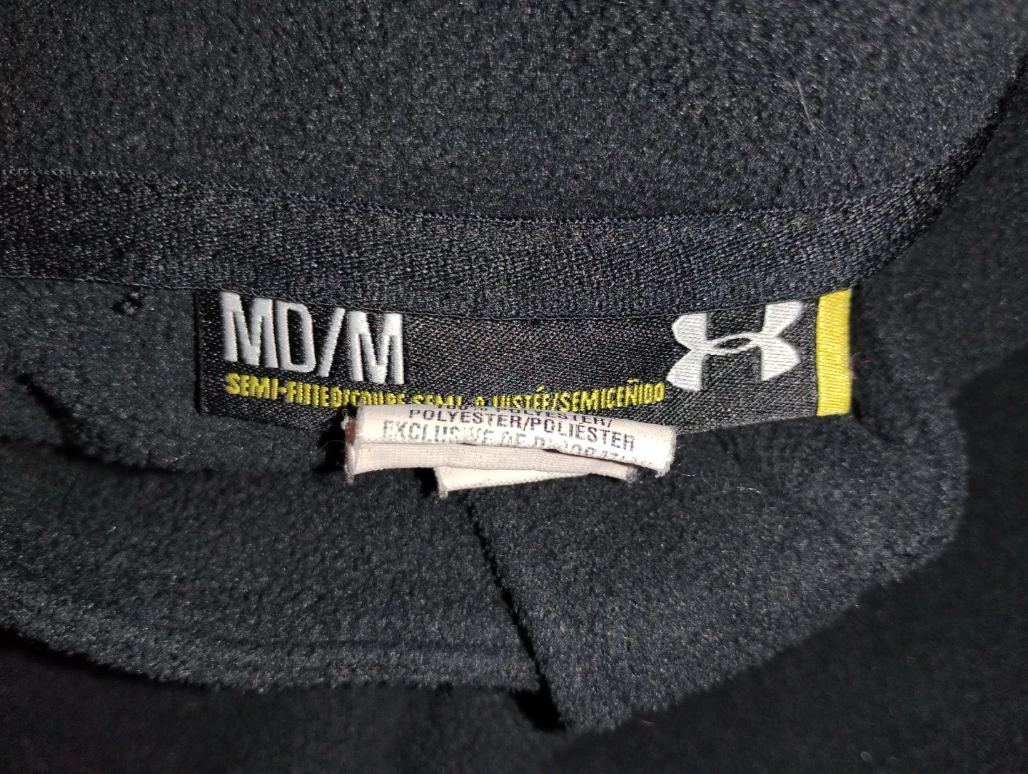 Under Armour Black Quarter-Zip Pullover - photo 2
