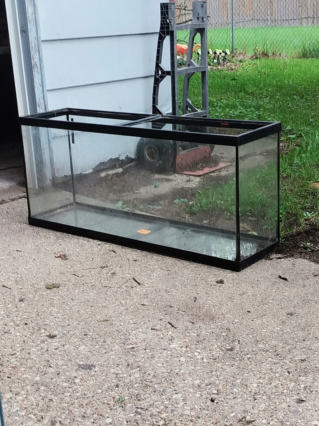 55 Gallon Glass Aquarium used Undamaged - photo 2