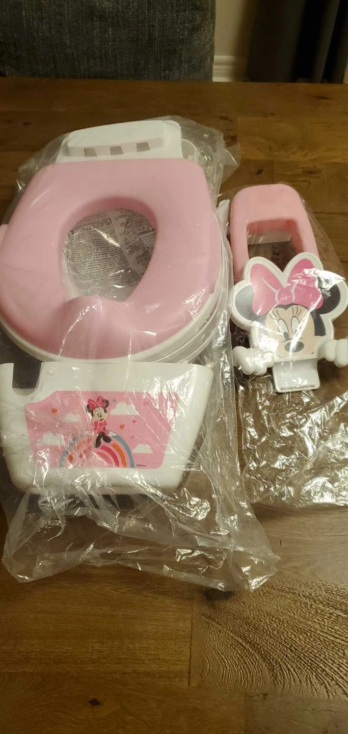 Bright Starts Minnie Mouse 2-in-1 Potty Trainer - photo 2