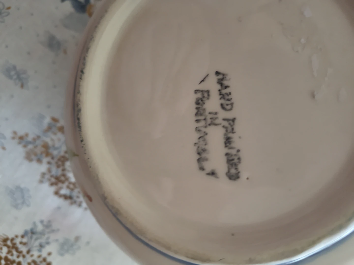 Hand-painted Portuguese Ceramic Creamer Pitcher - photo 2