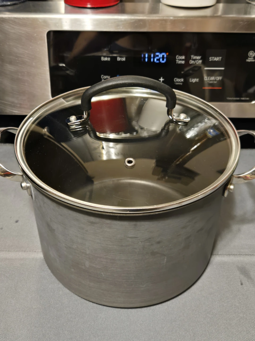 KitchenAid 8QT Hard-Anodized Heavy Soup Pot & Lid