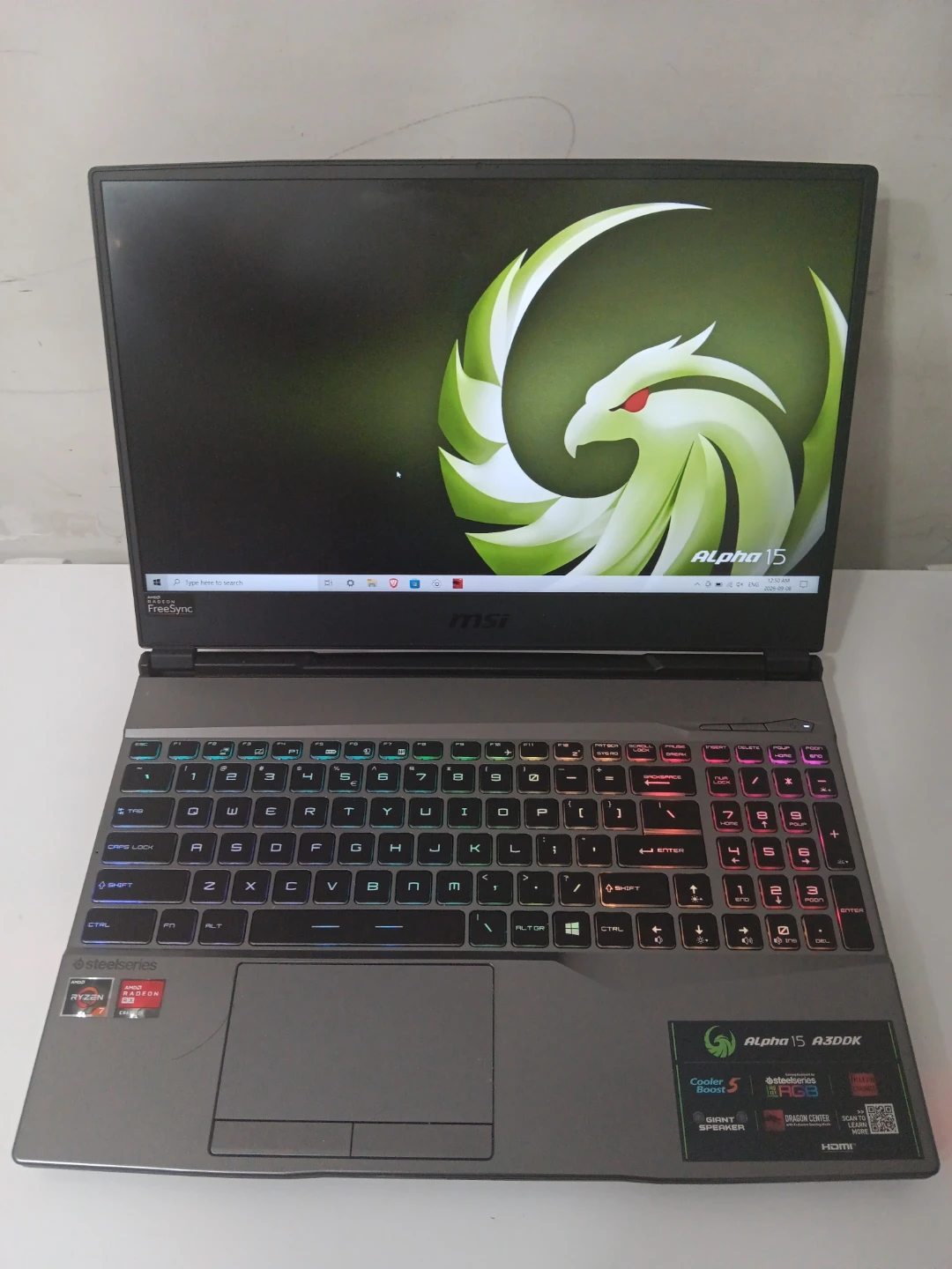 MSI Alpha 15 A3DDK