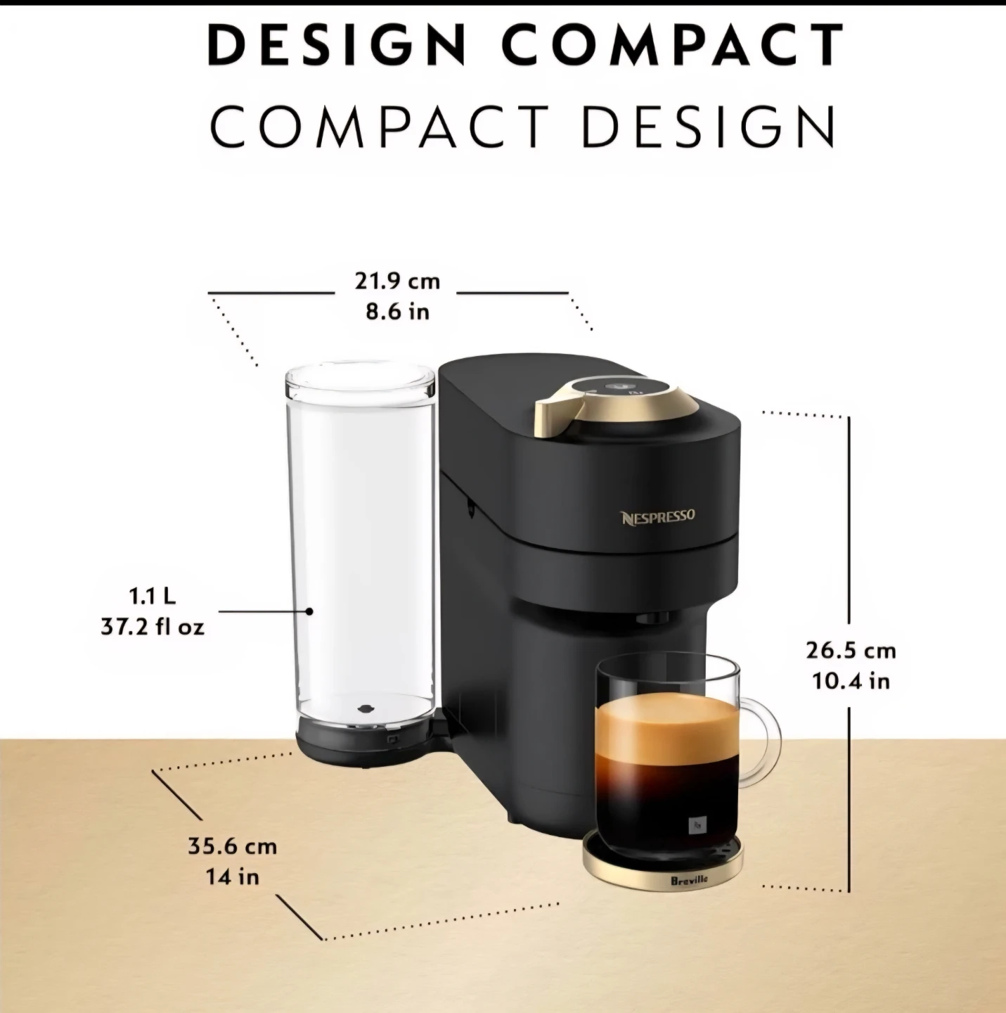 Nespresso Vertuo Pop Coffee and Espresso Machine - photo 2
