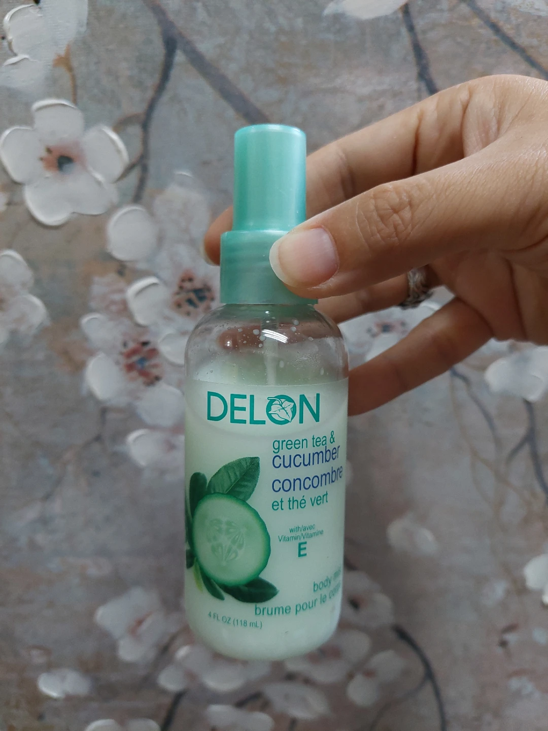 Delon Green Tea & Cucumber Body Mist 🏈