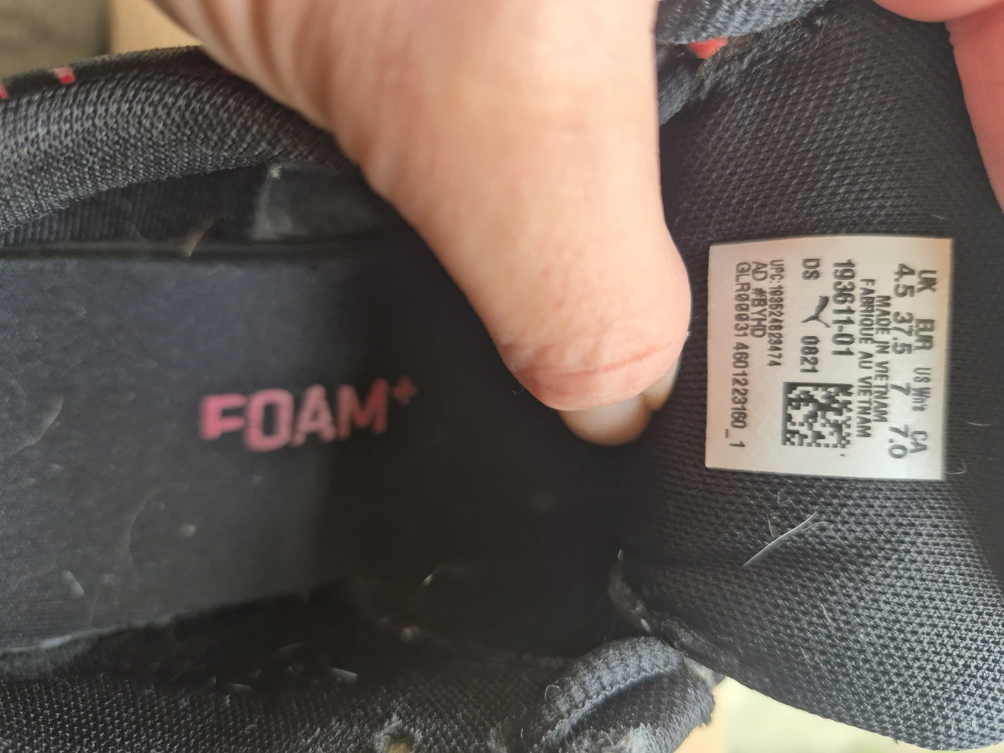 Puma Women's Foam+ Running Shoes Black/Pink - photo 4