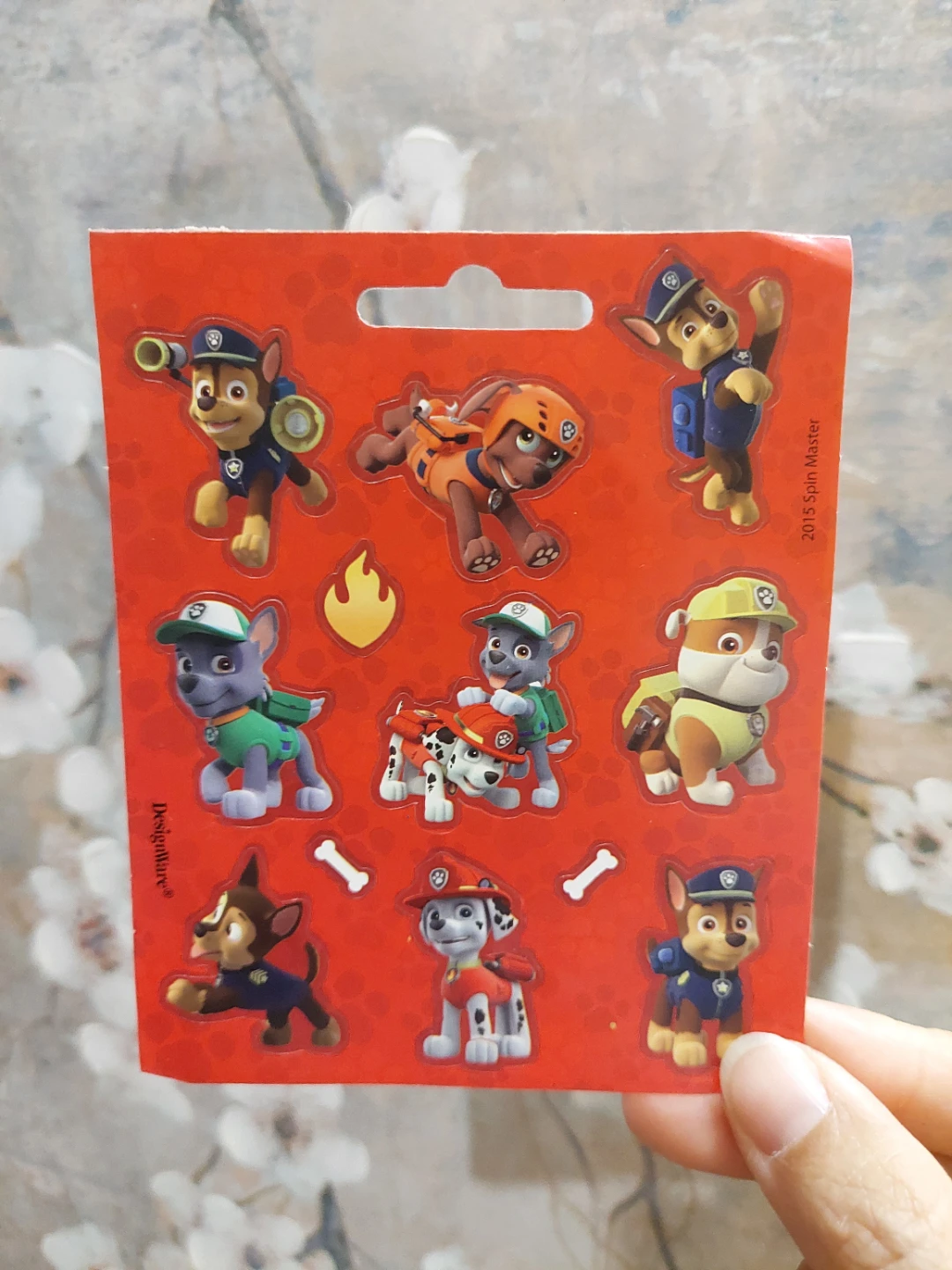 Paw Patrol Character Sticker Sheet 🏈