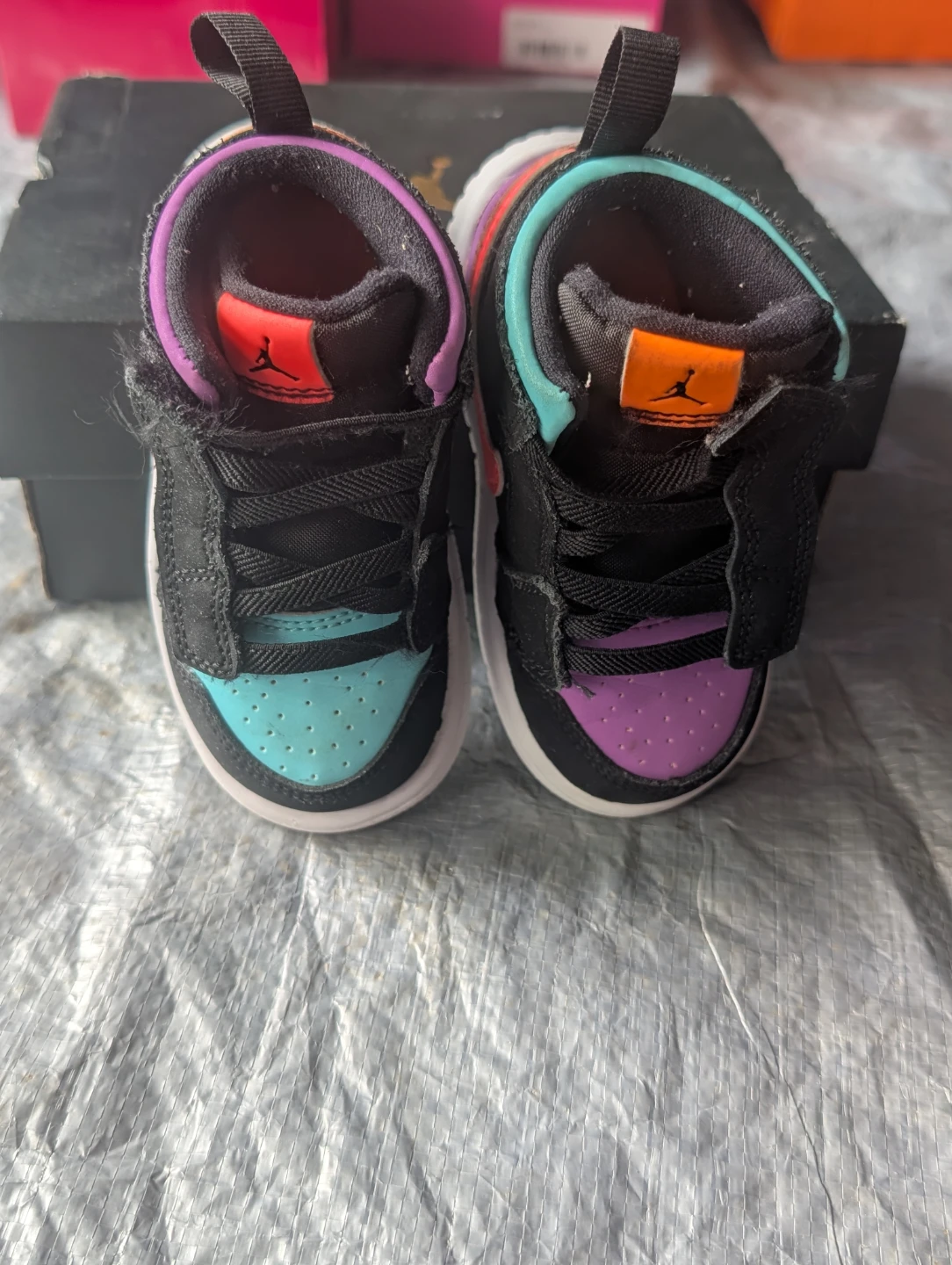 Jordan 1 Retro TD Toddler Shoes Size 6c - photo 2