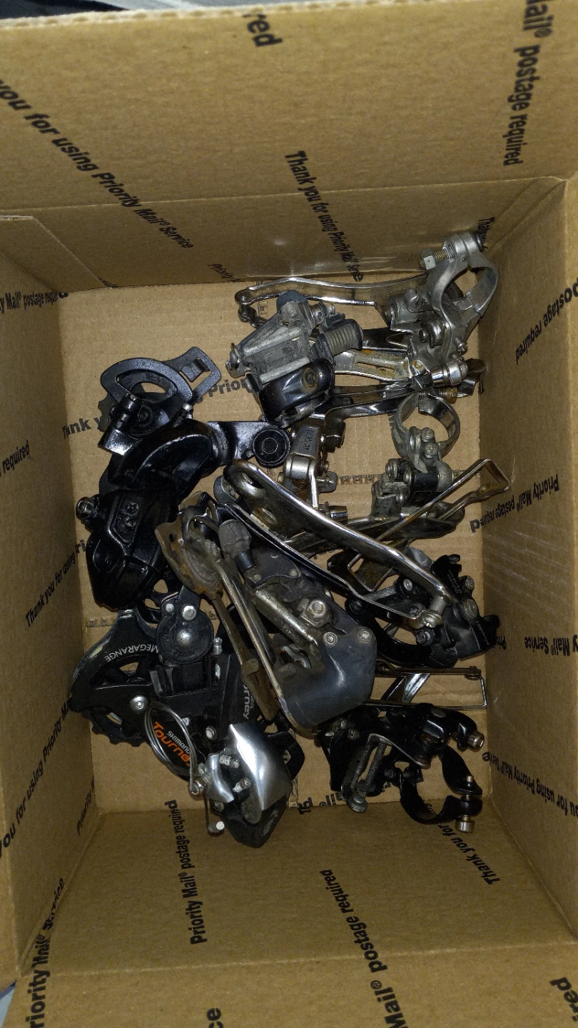 Assorted Bicycle Parts and Components
