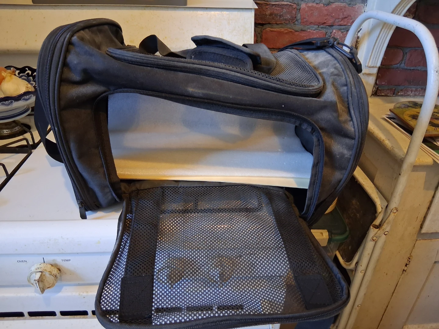Black Pet Travel Carrier - photo 2