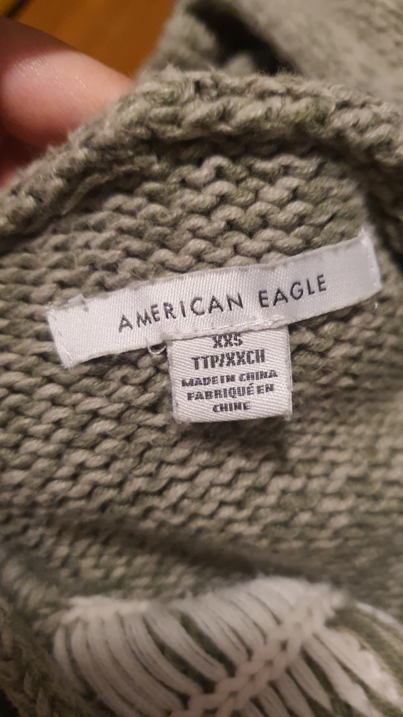 American Eagle Butterfly Knit Hoodie - photo 3
