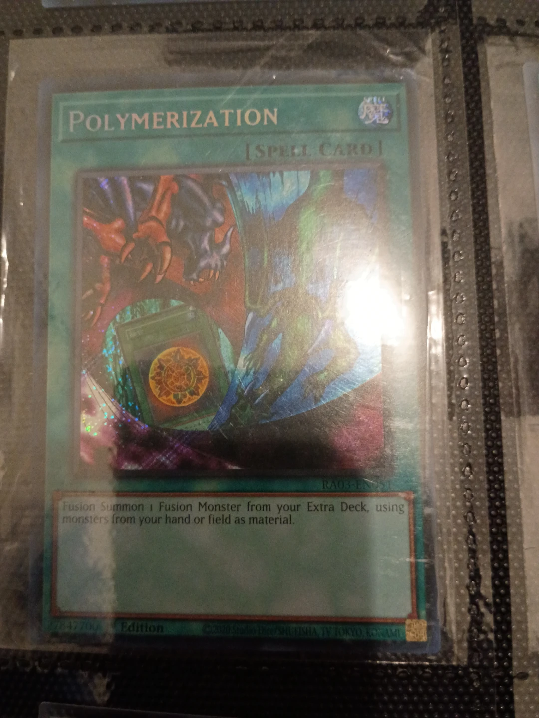 Polymerization Spell Card RA03-EN051🏈