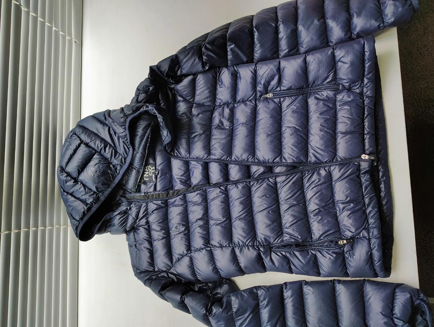TNA Puffer Jacket Navy Blue - photo 2