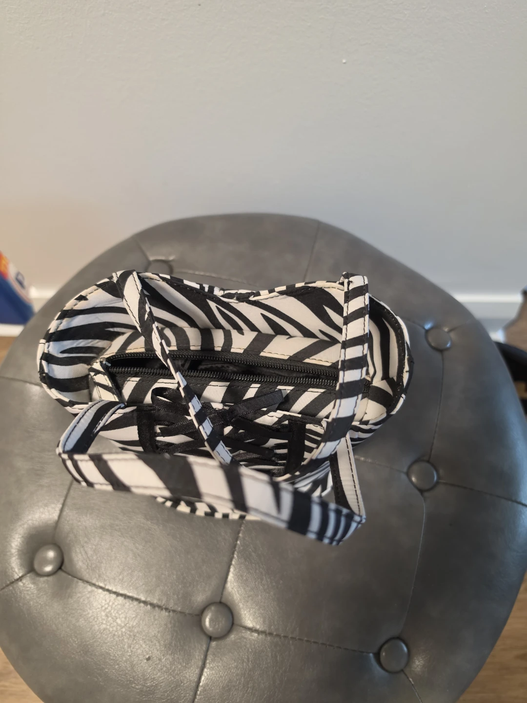 Zebra Print Corset Style Handbag - photo 3