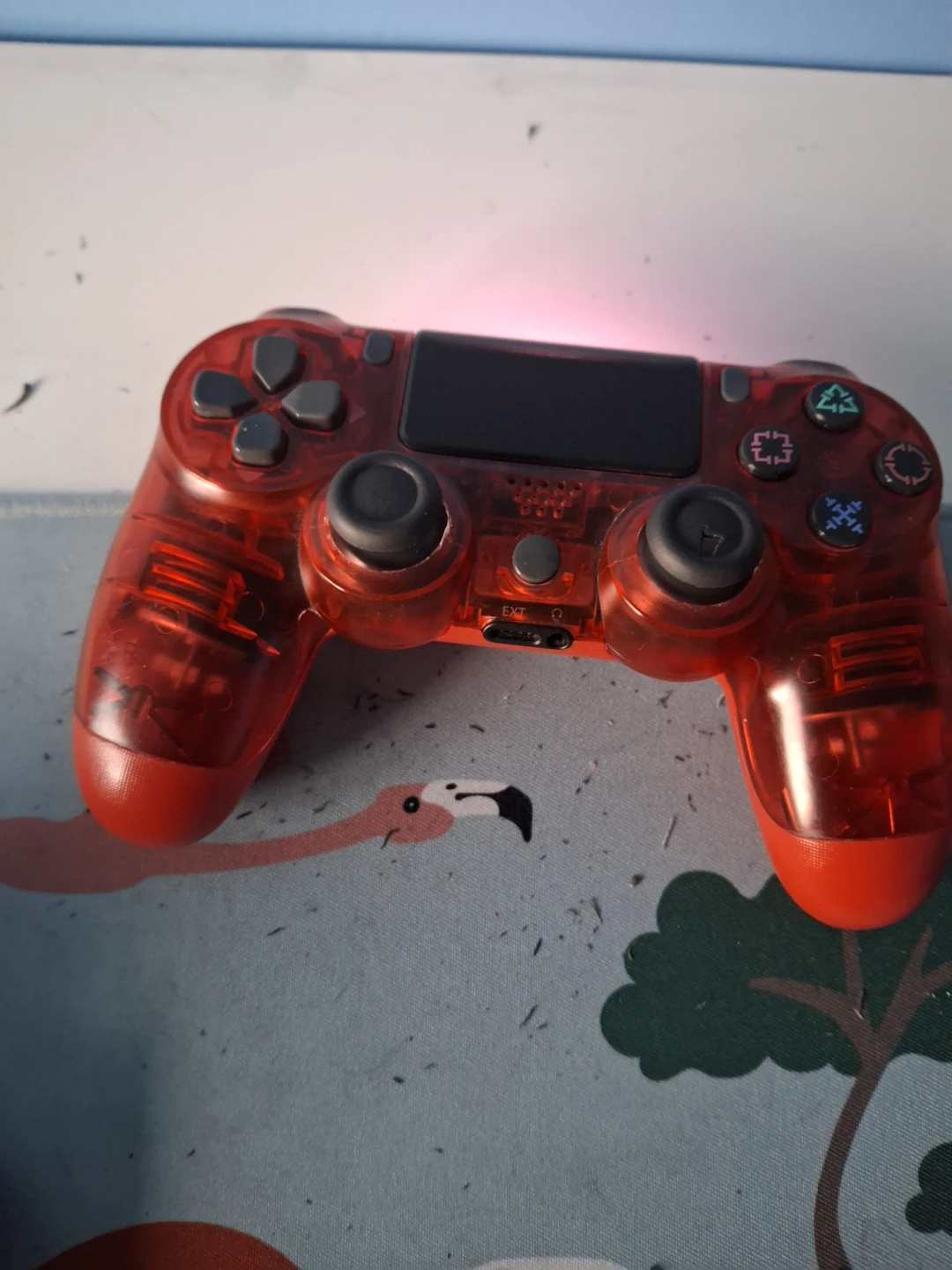 Sony DualShock 4 Wireless Controller - Red Crystal
