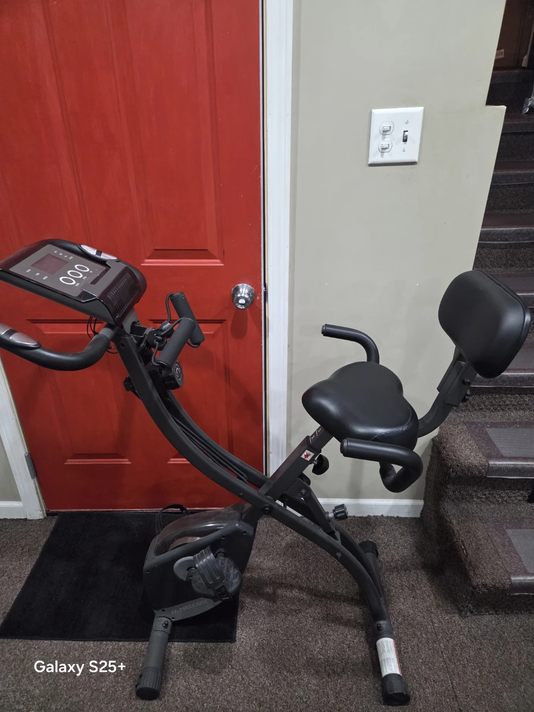 MaxKare Folding Exercise Bike