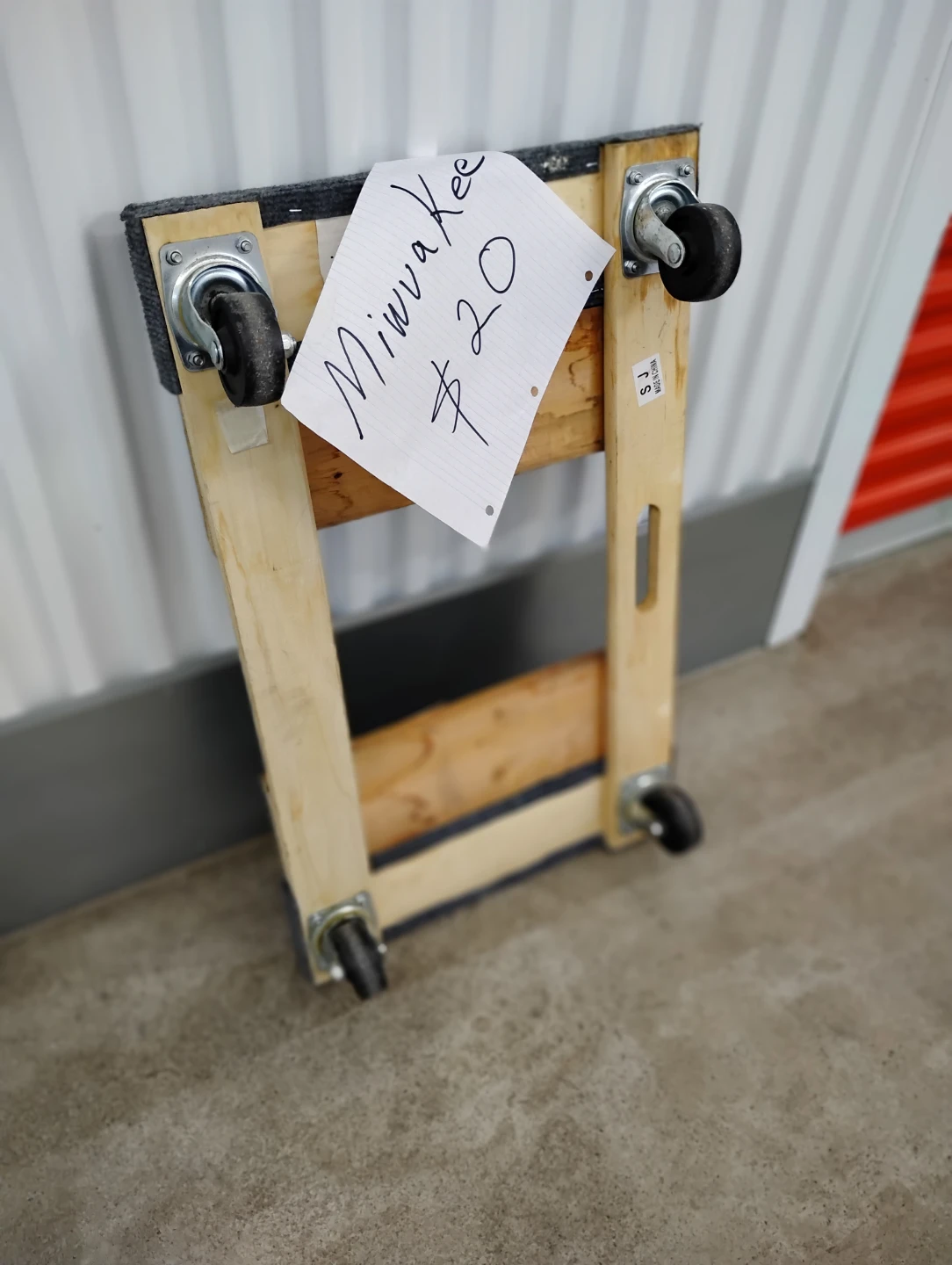 Milwaukee wooden furniture dolly