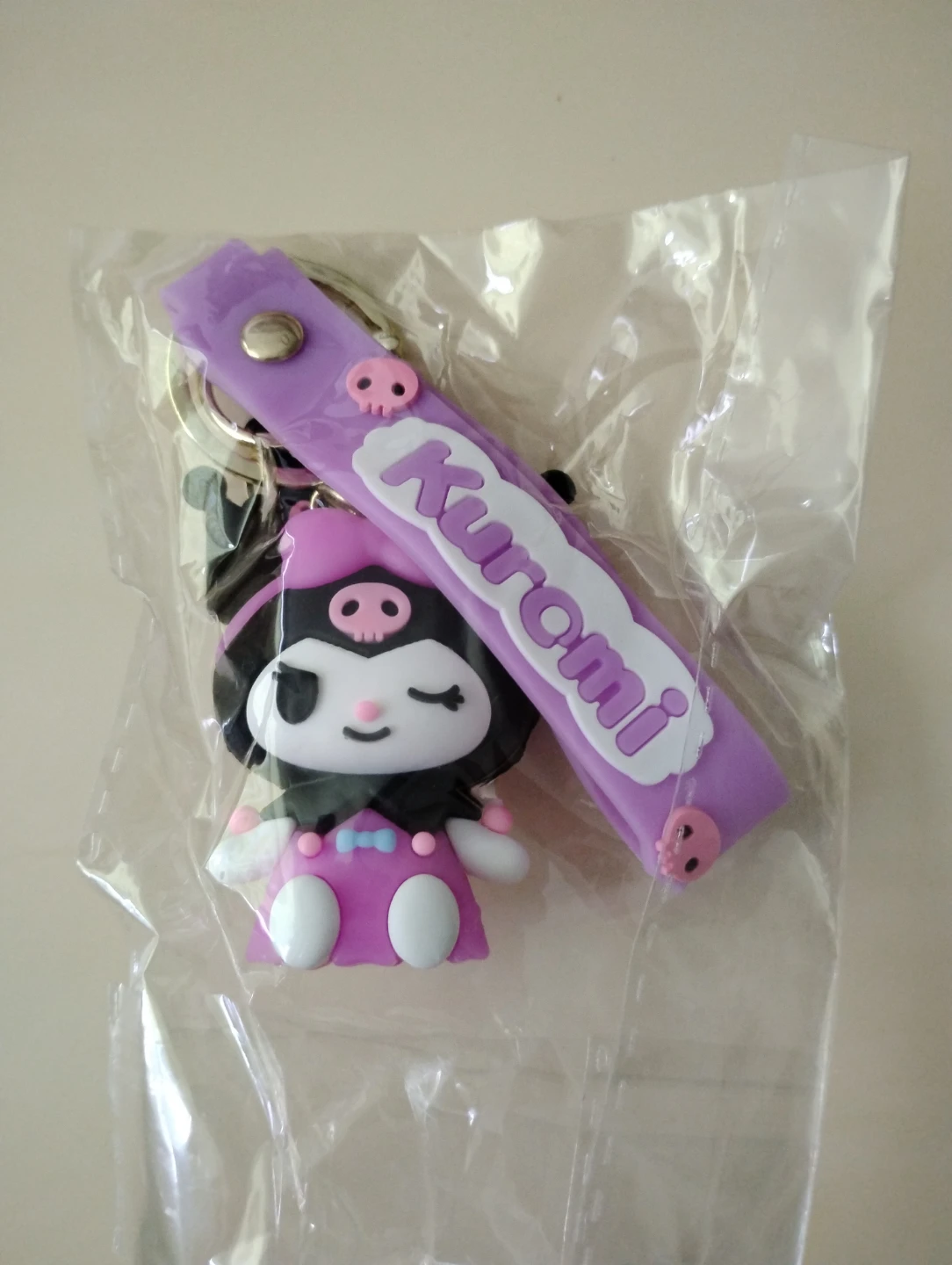 Kuromi Keychain Charm