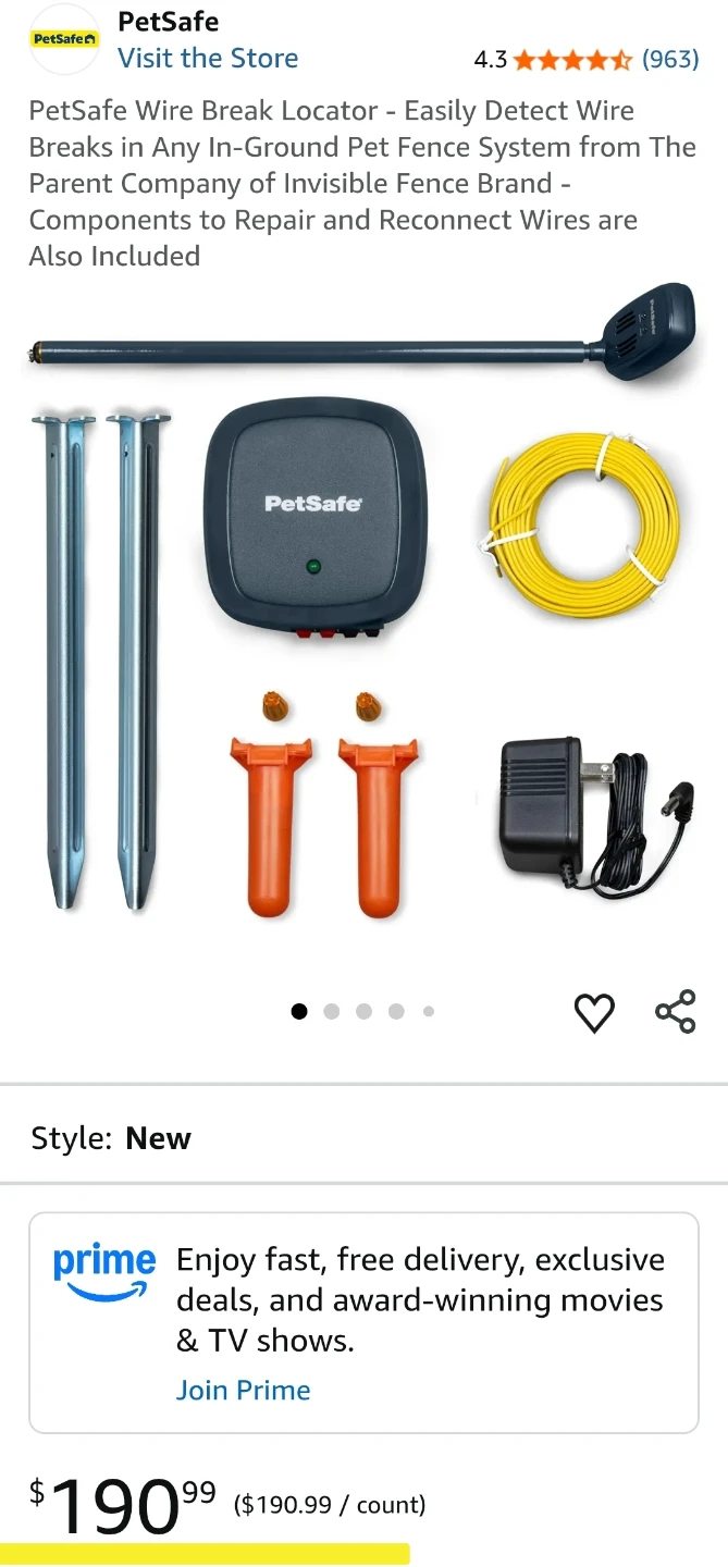 PetSafe Wire Break Locator - photo 4