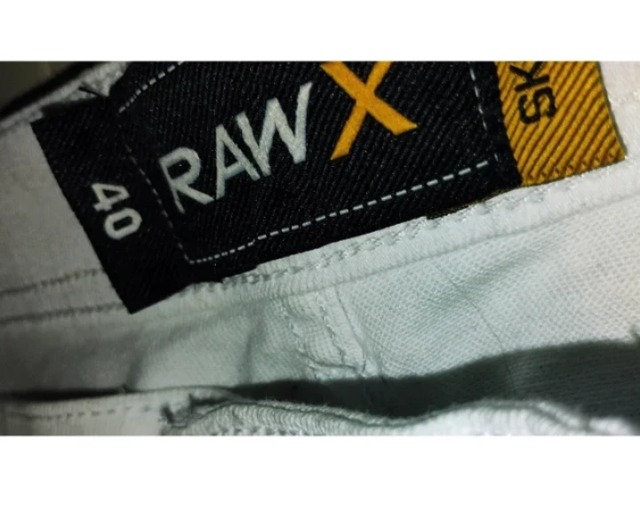 Raw X White Skinny Jeans Size 40 - photo 4