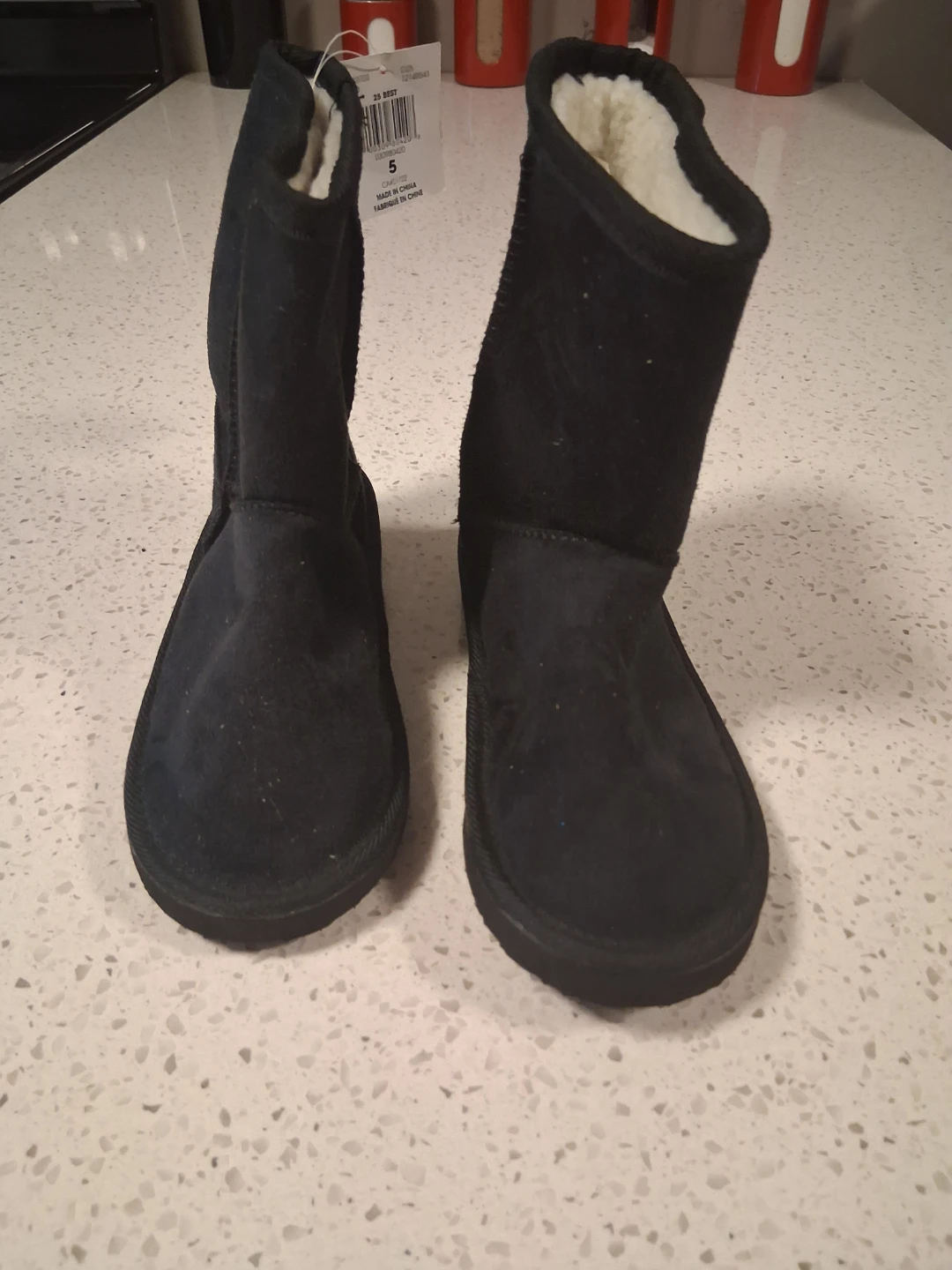 Girls fleece lined boots - photo 2