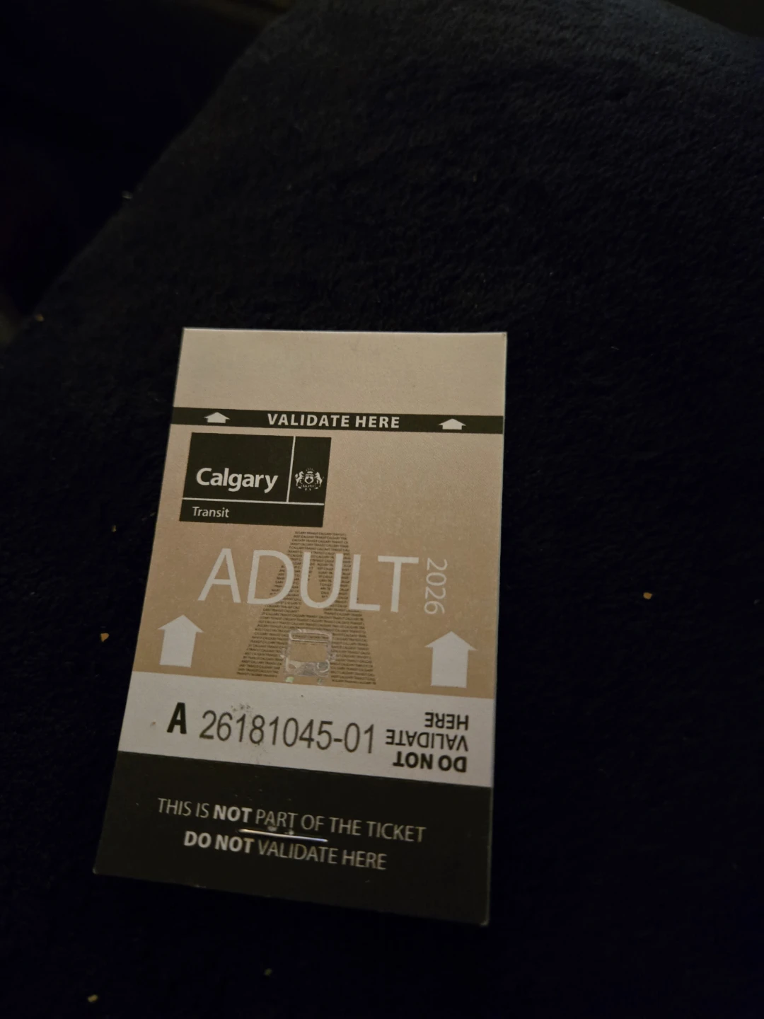 Calgary Transit Adult Ticket 2026