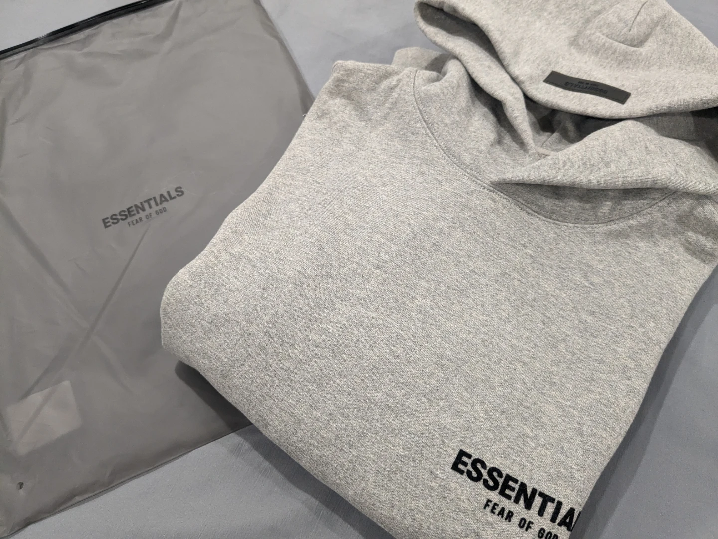 Fear of God ESSENTIALS Dark Oatmeal Hoodie - photo 2