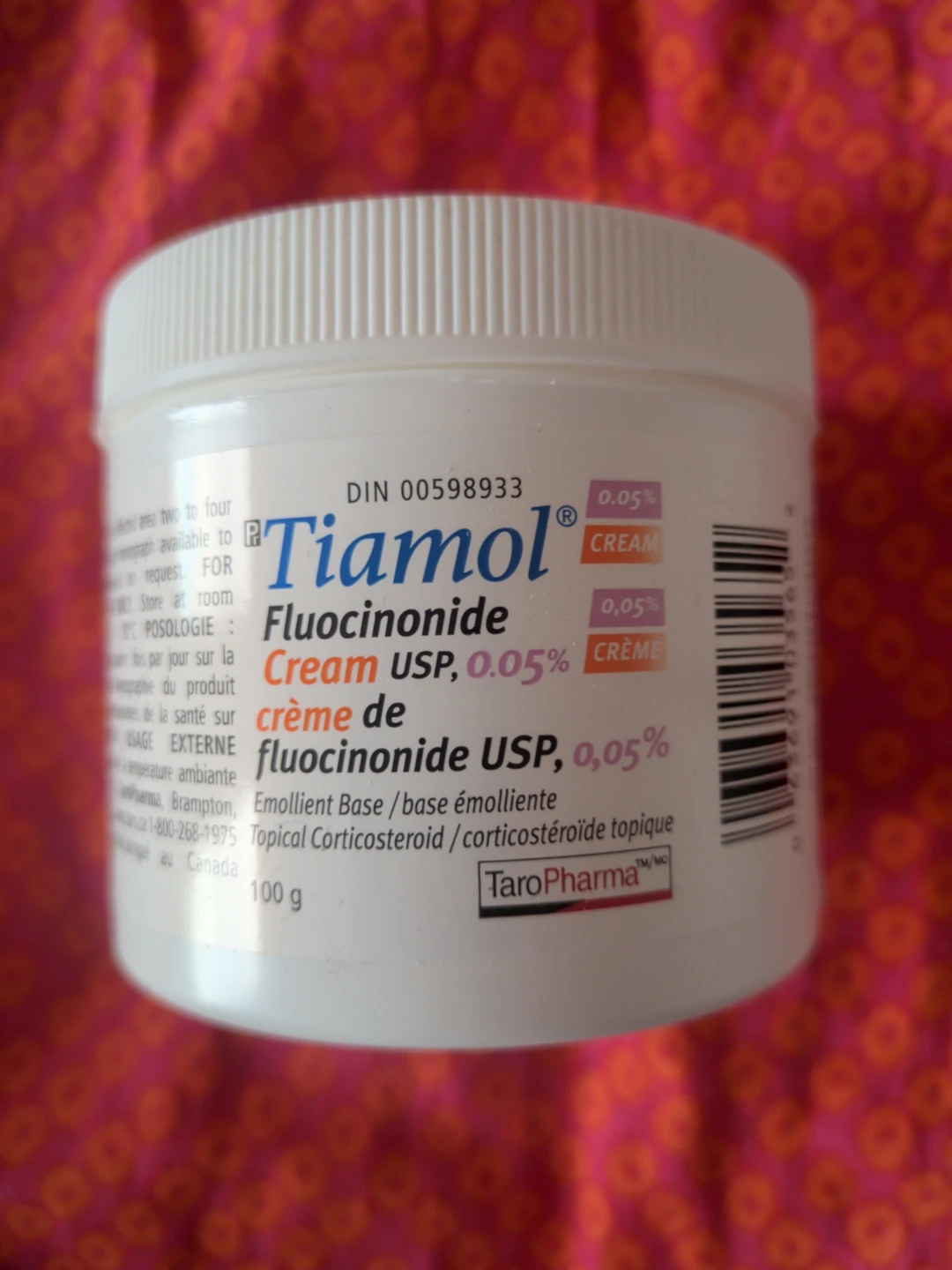 Tiamol Fluocinonide Cream 0.05% 100g