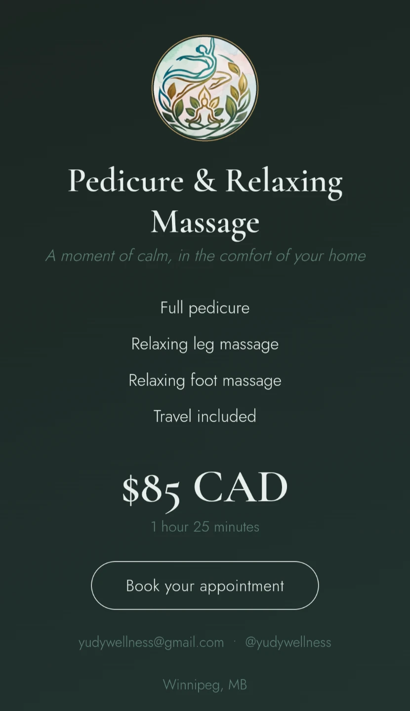 Mobile Pedicure and Massage Service