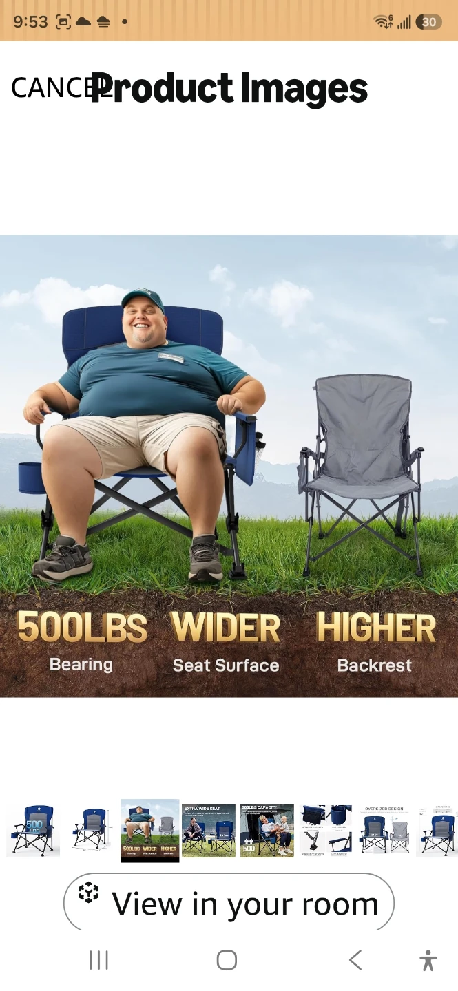 Ever Advanced Oversized Camping Chair - photo 3