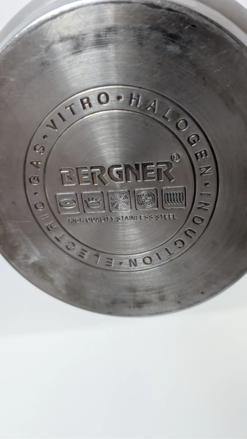 Bergner Stainless Steel Cooking Pot with Glass Lid - photo 4