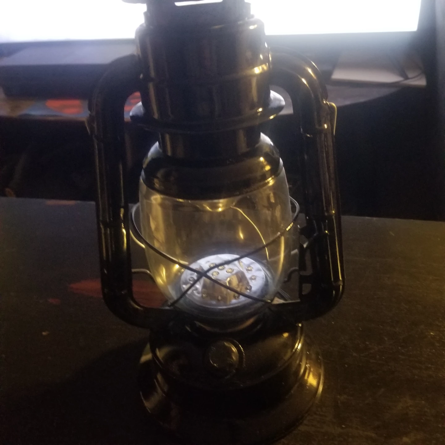 Black Large LED Lantern - photo 4