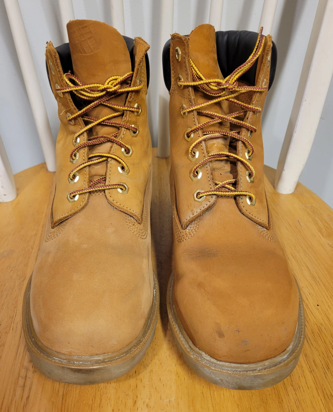 Timberland wheat 6" Mens boots Size 9.5 - photo 3