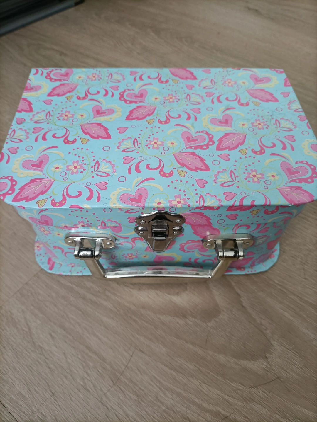 Floral Metal Storage Box 🏈
