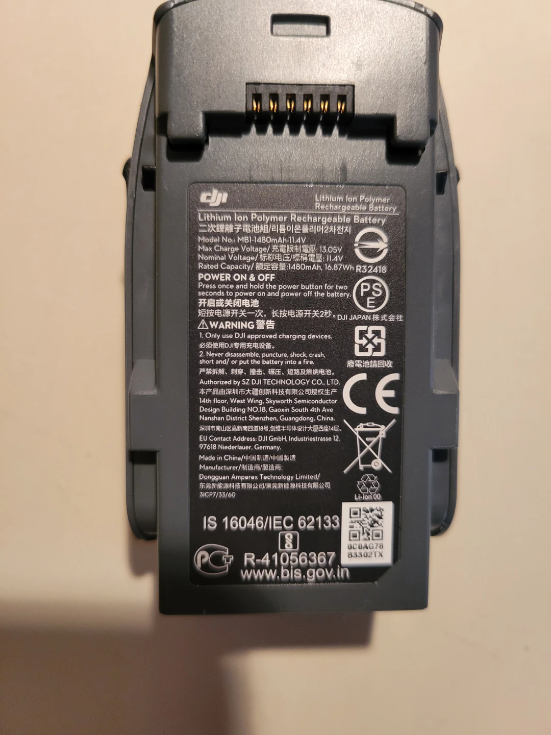 Genuine Original DJI Spark Intelligent Flight Battery  / NEW