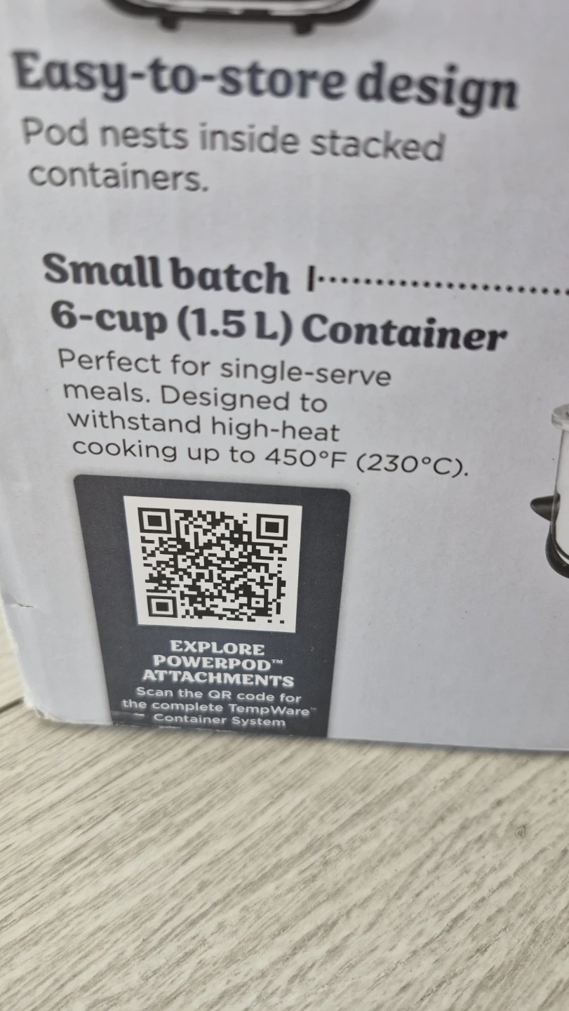 Brand new. Ninja Crispi 6-cup or 1.5L glass container - photo 4