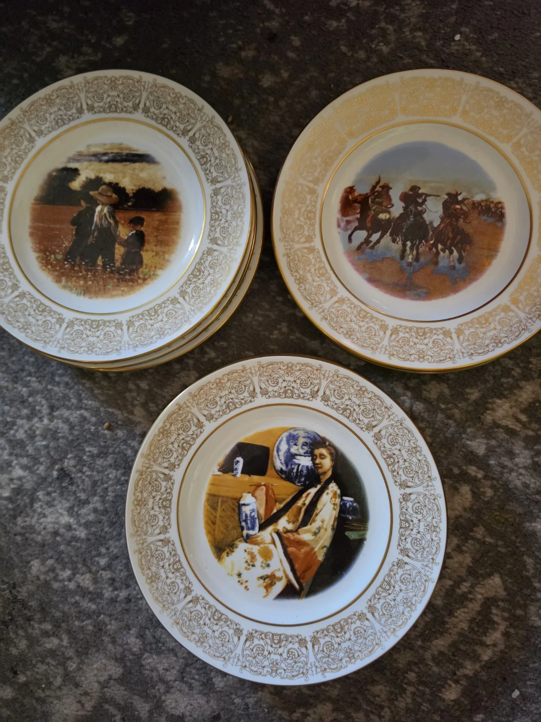 Wittnauer collector plates