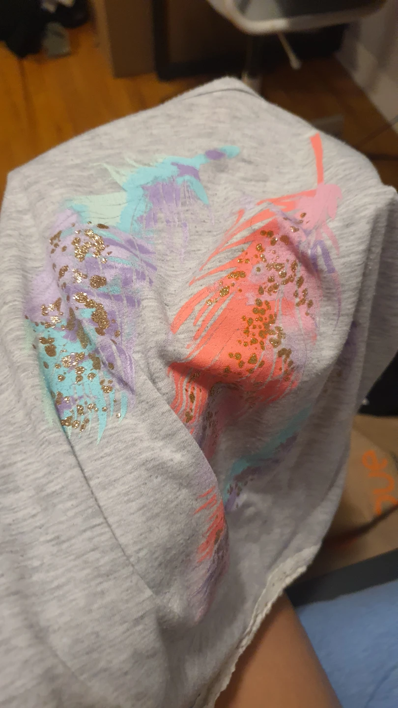 George feather print t-shirt - photo 2
