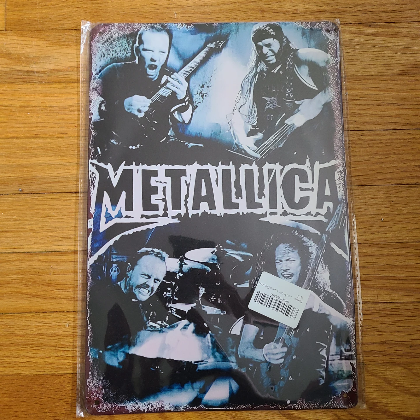 Metallica Metal Wall Sign