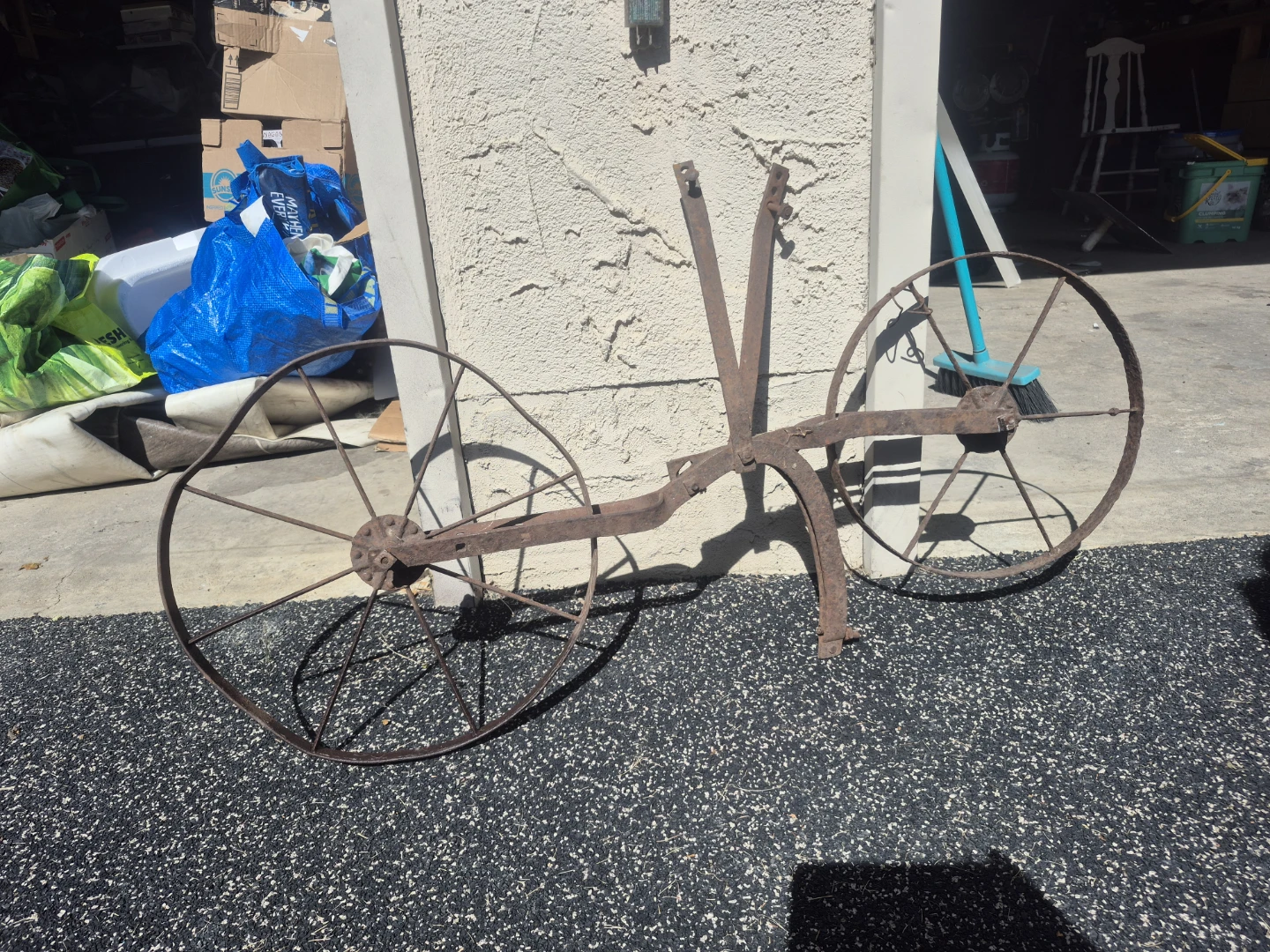 Vintage Iron Horse Drawn Cultivator